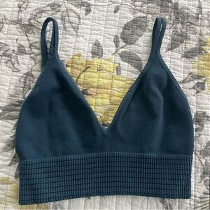 Free People bralette in dark blue